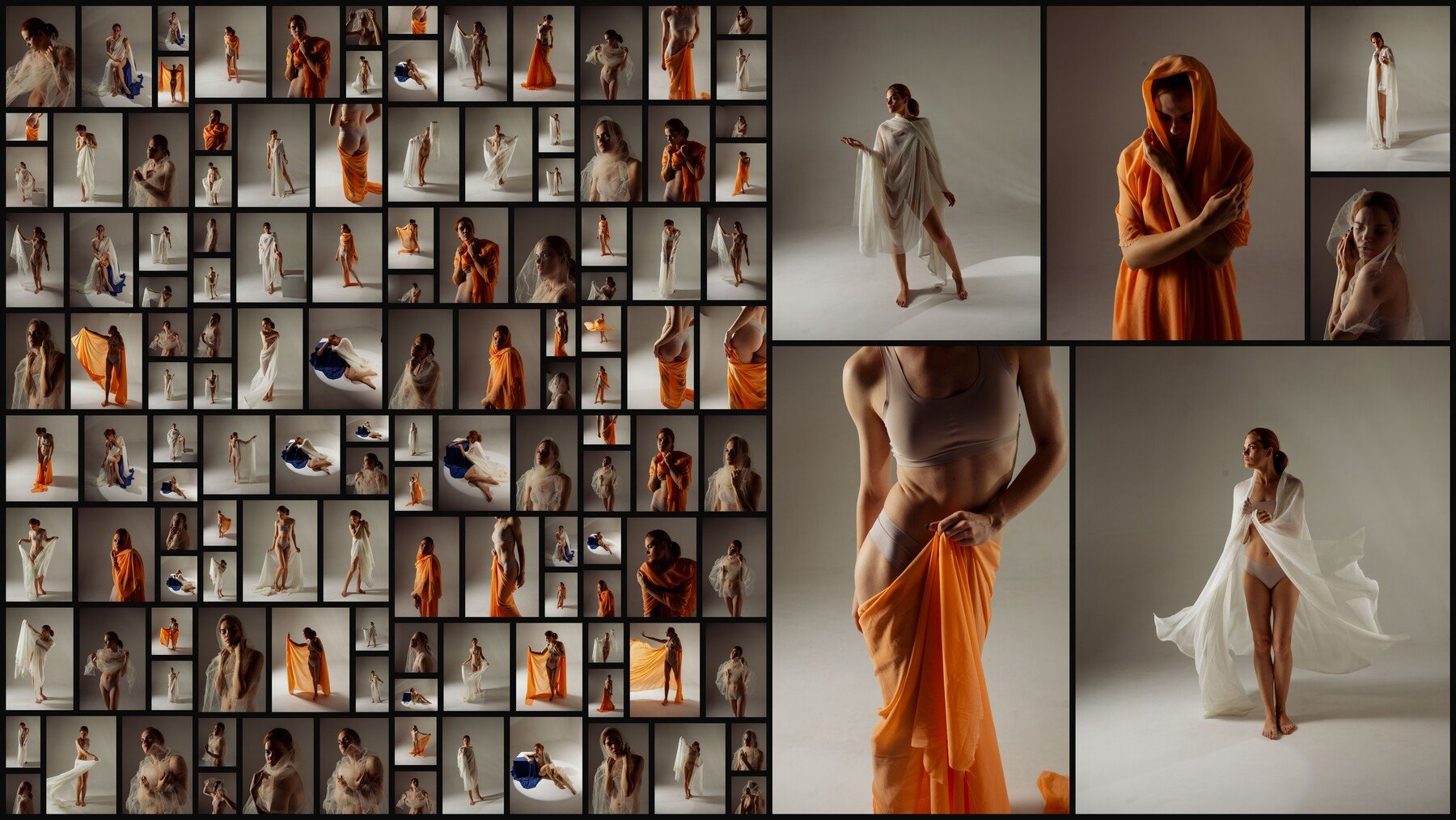 290+ Different Fabrics And Dramatic Lighting / Reference Images