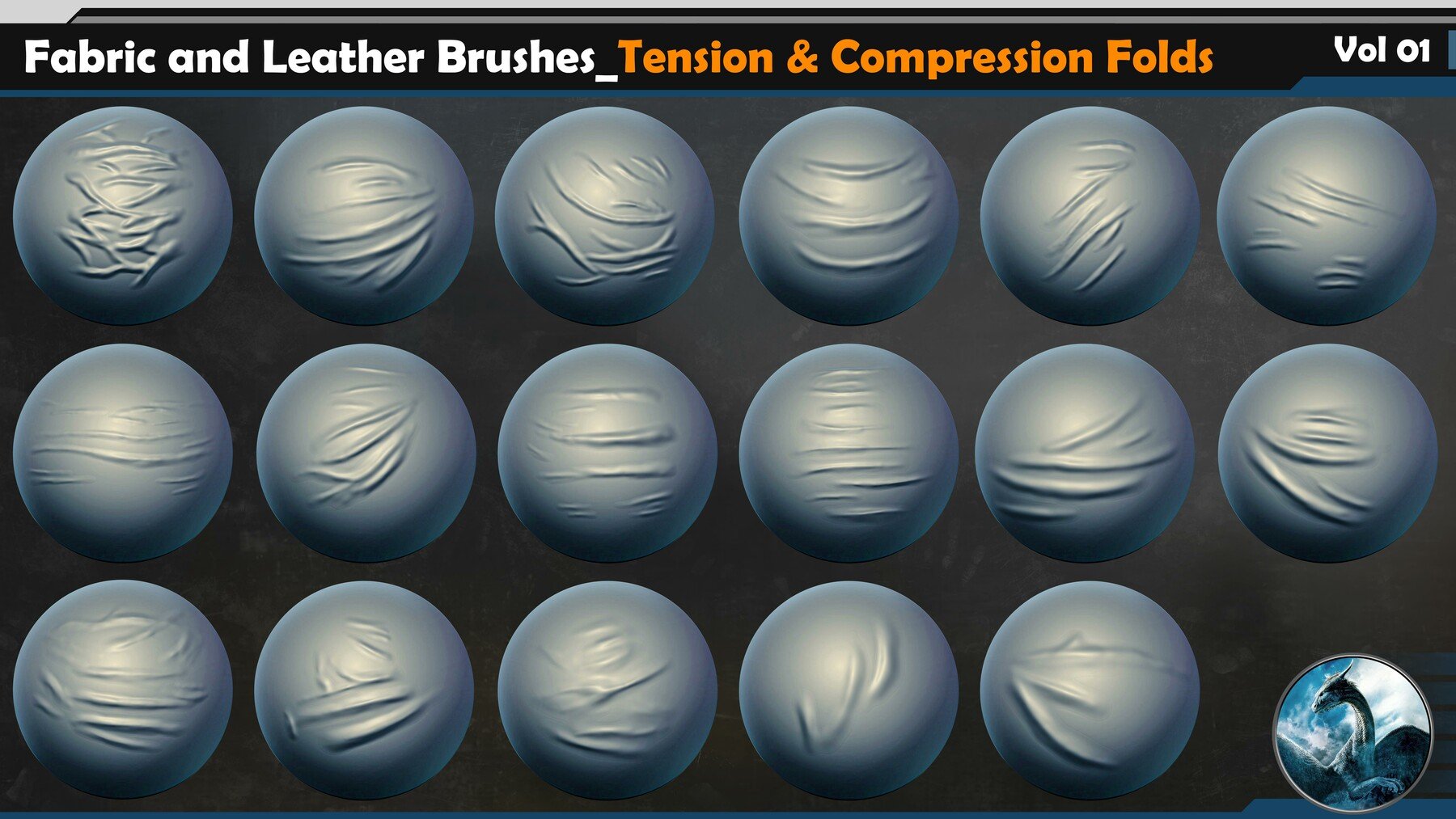 Fabric and Leather Brushes Vol 01