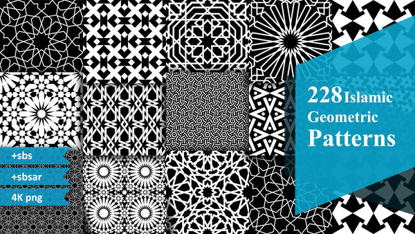 228 Islamic Geometric Patterns