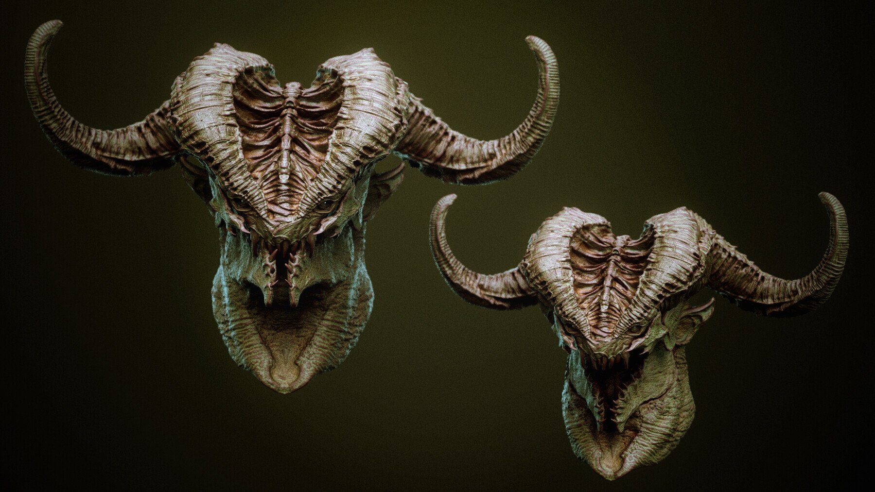 DEMON part 1: 52 Heads with Blendshapes