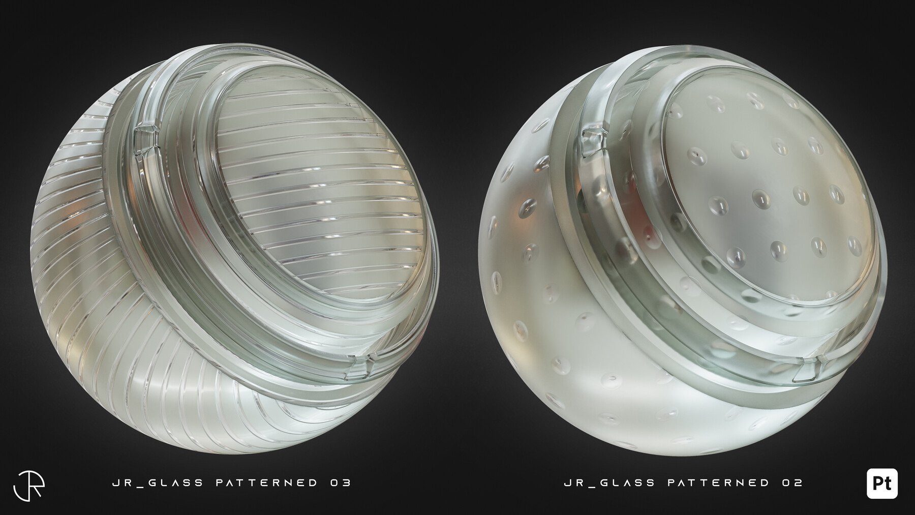 Glass Smart Materials for Substance 3D Painter