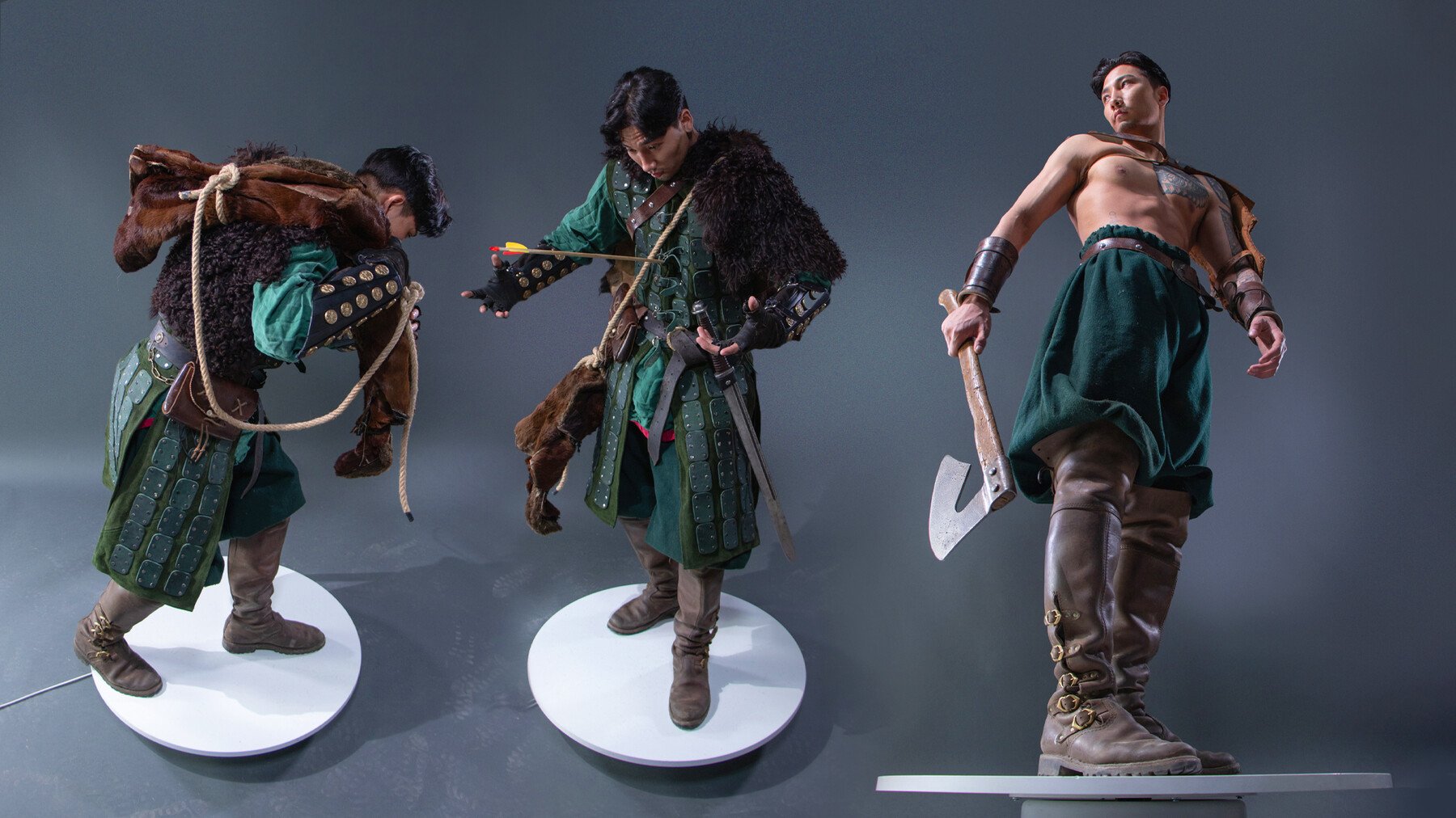 Nomad Warrior - Reference Photo Pack for Artists 714 JPEGs