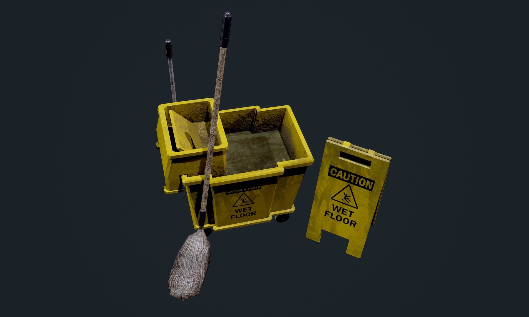 Mop Bucket Game Ready 01