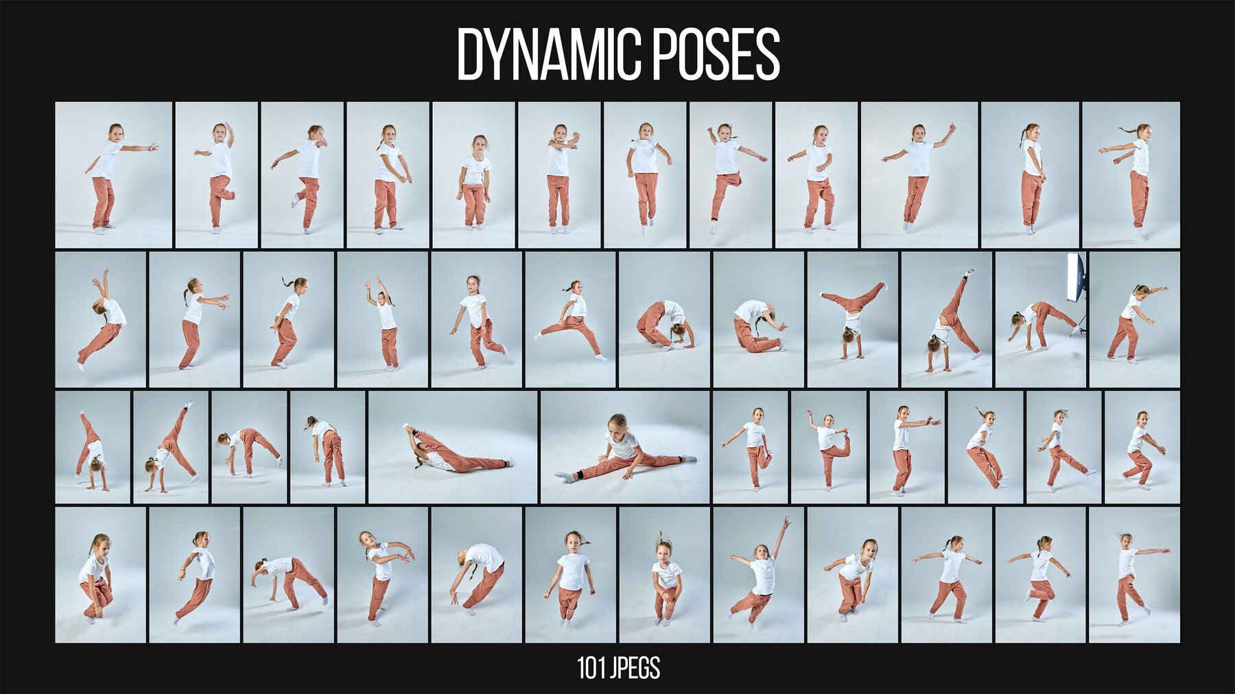 200+Child Pose Reference Pictures