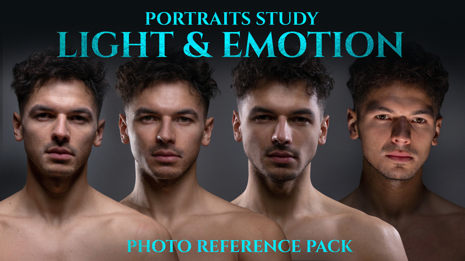 Portraits Study (Light & Emotion) - Reference Photo Pack 797 JPEGs