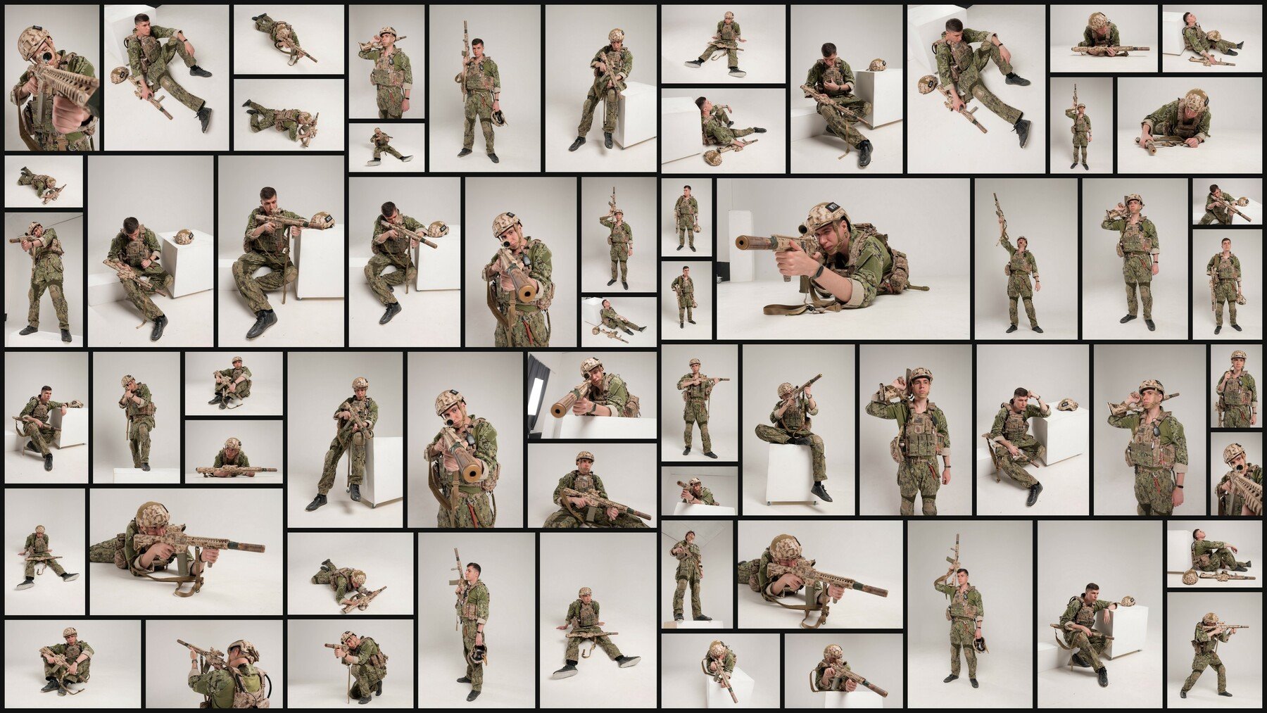 210+ Military Pose References for Artists