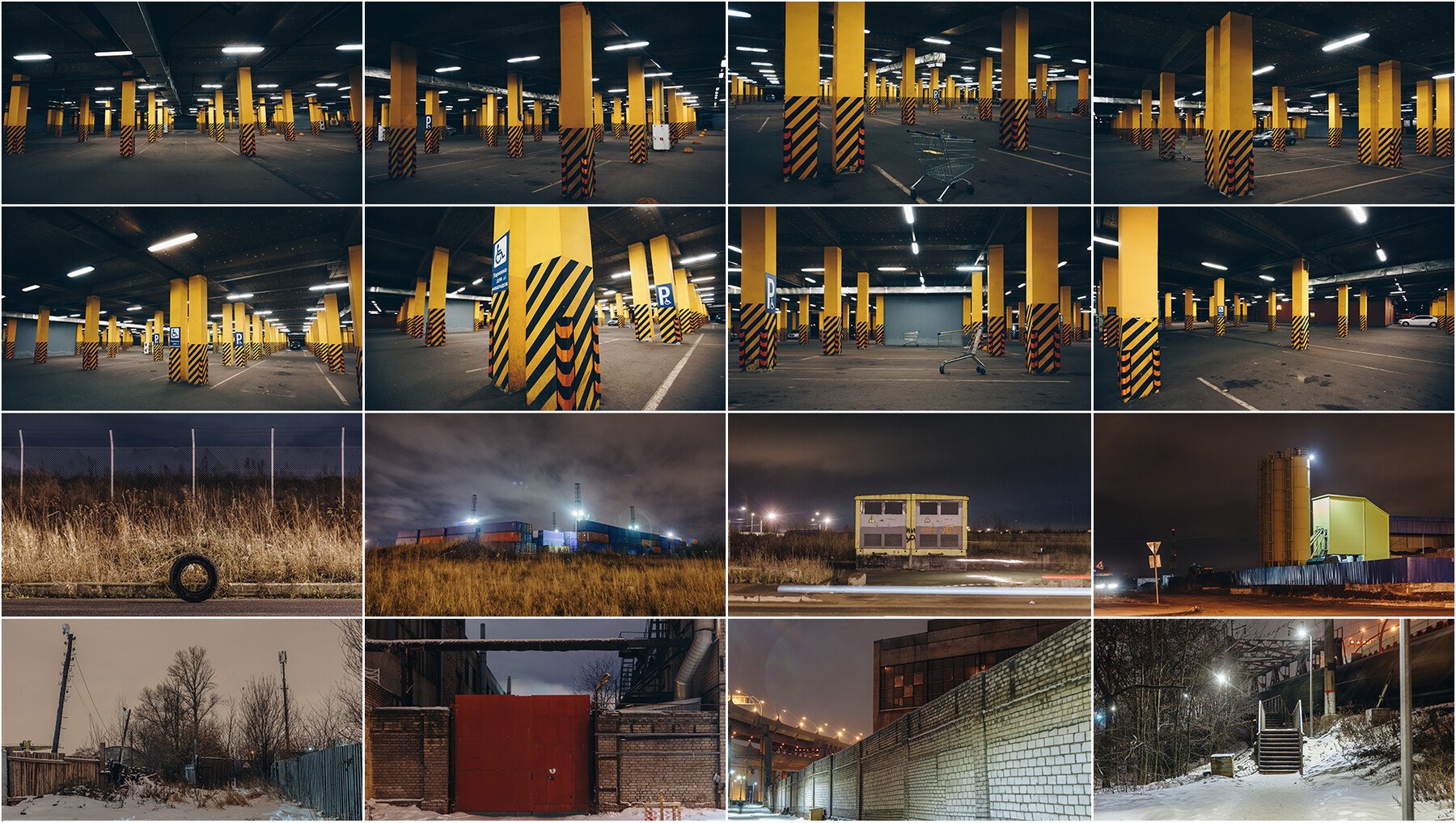 450+ Night Industrial Zone Reference Pictures