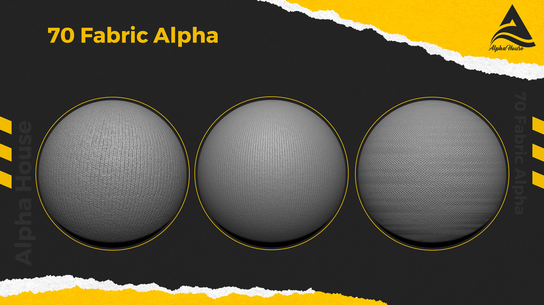 70 Fabric Alpha Textures