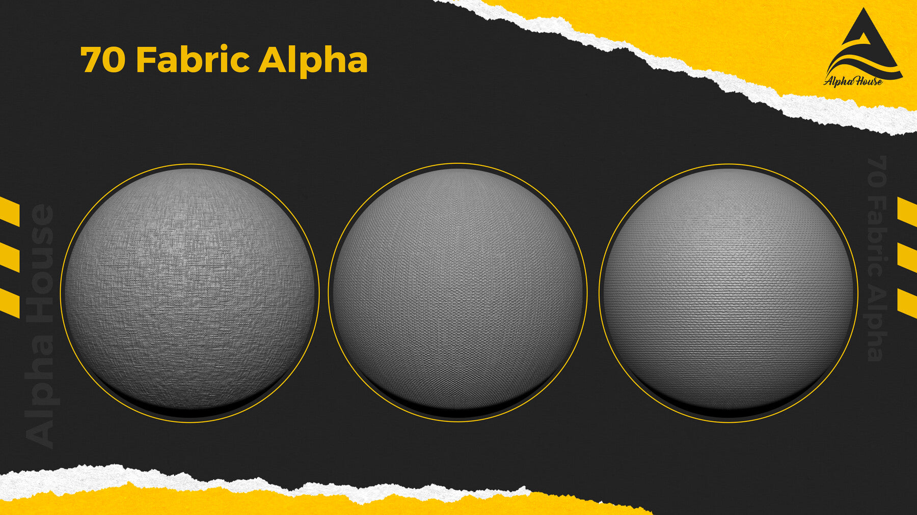 70 Fabric Alpha Textures