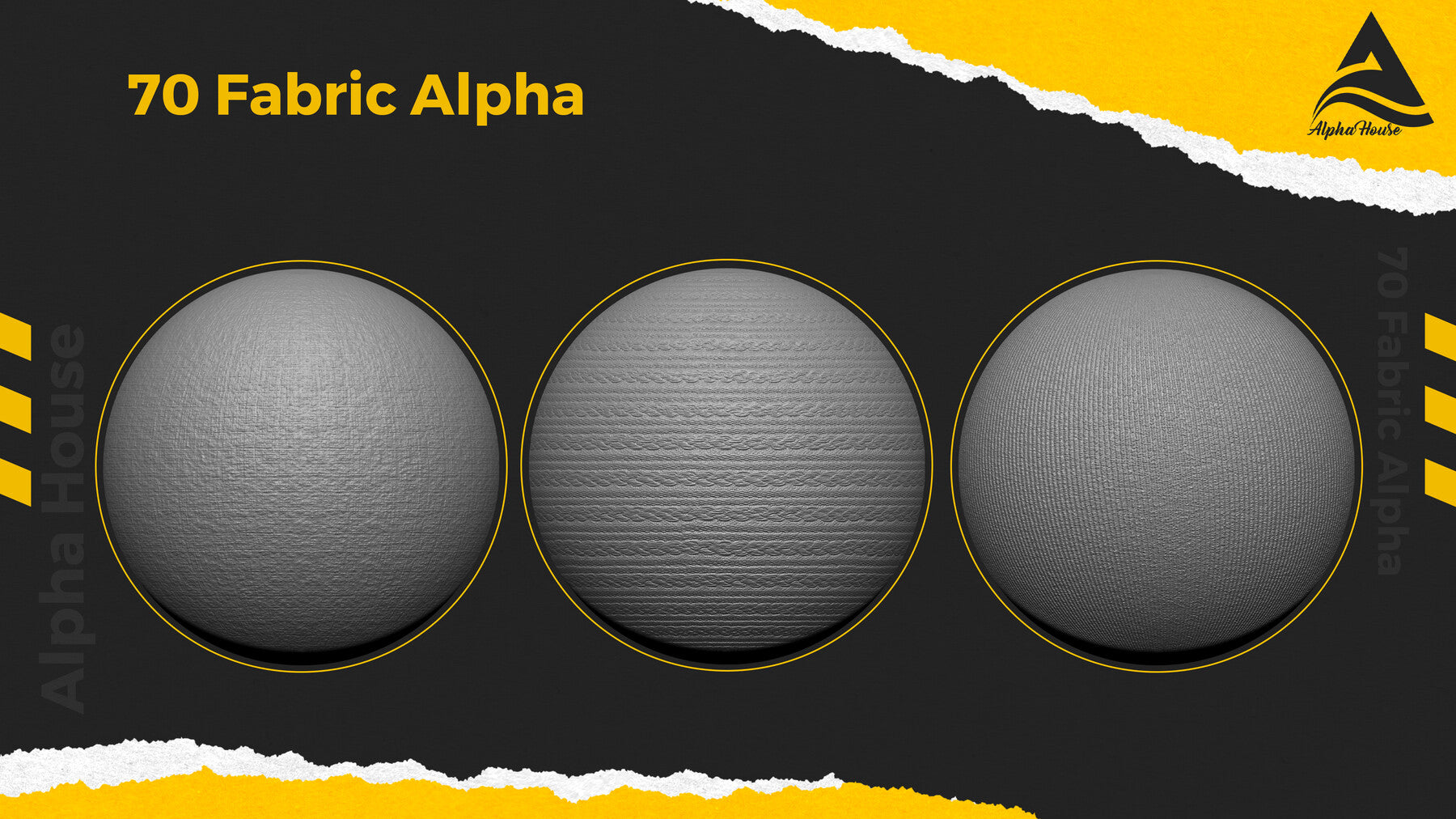 70 Fabric Alpha Textures
