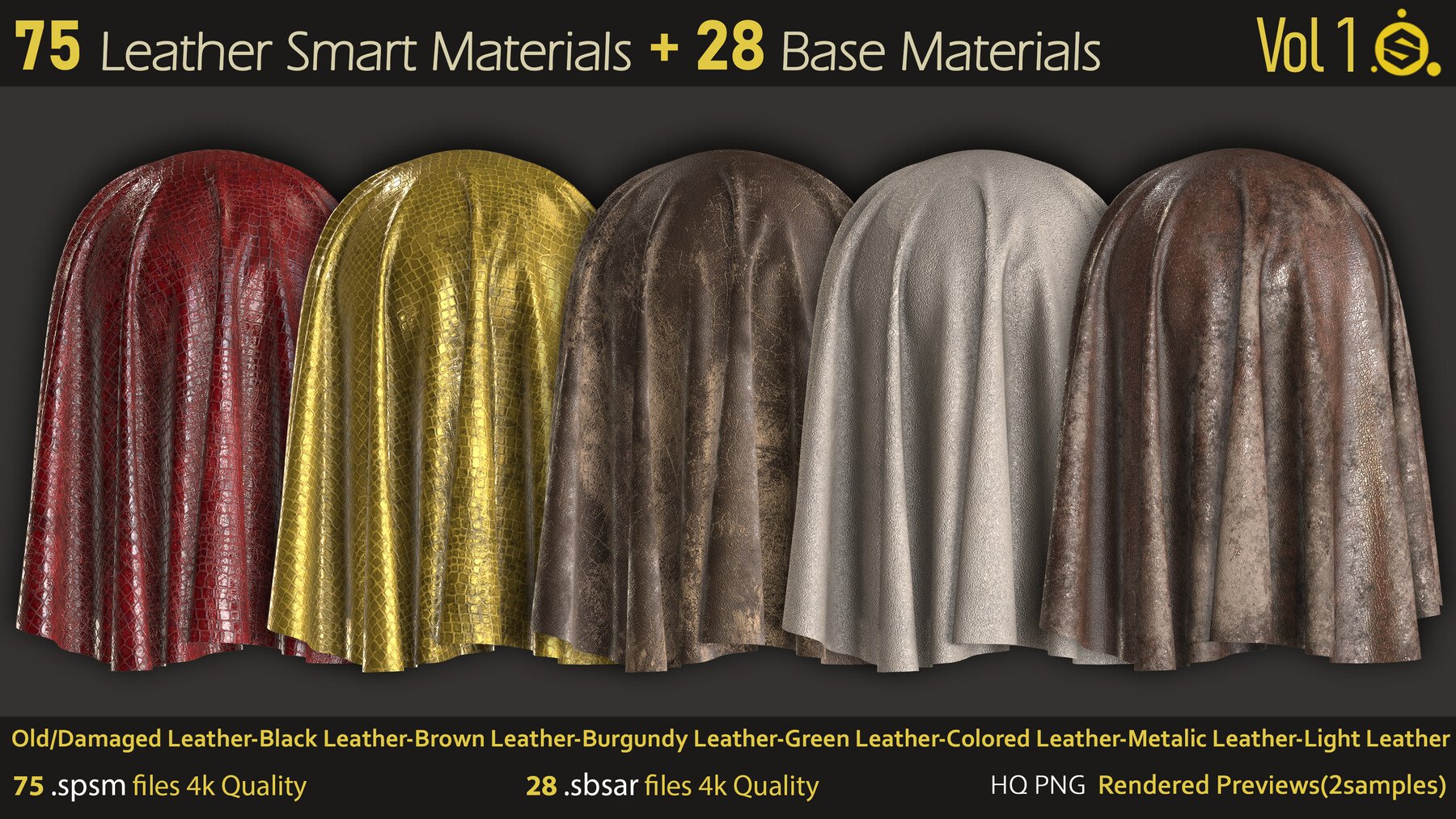 Leather Smart Materials Vol.1