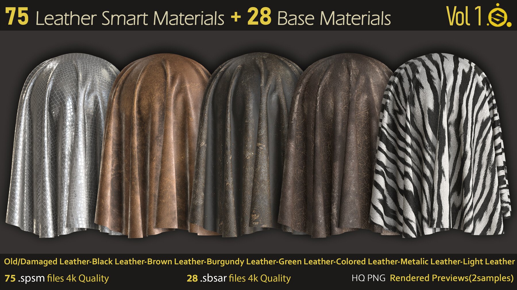 Leather Smart Materials Vol.1