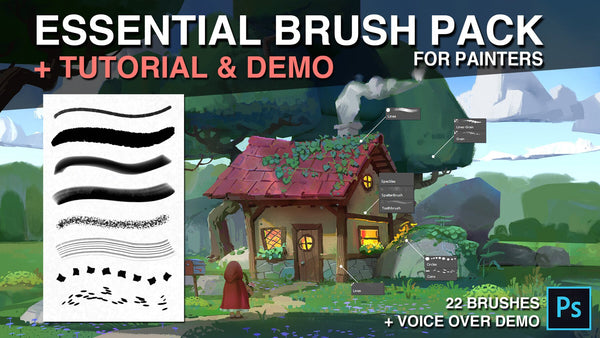 Essential Brush Pack for Painters