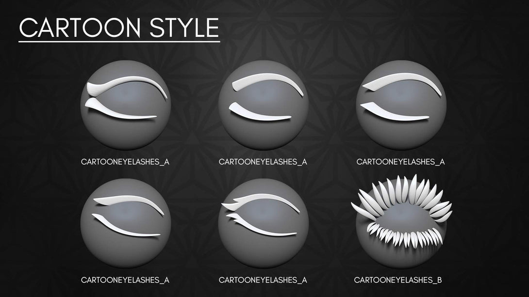 Eyelashes IMM Brush Pack-S3ART Store