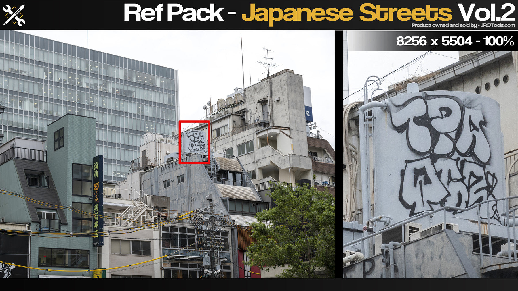 Japanese Streets Reference Pack