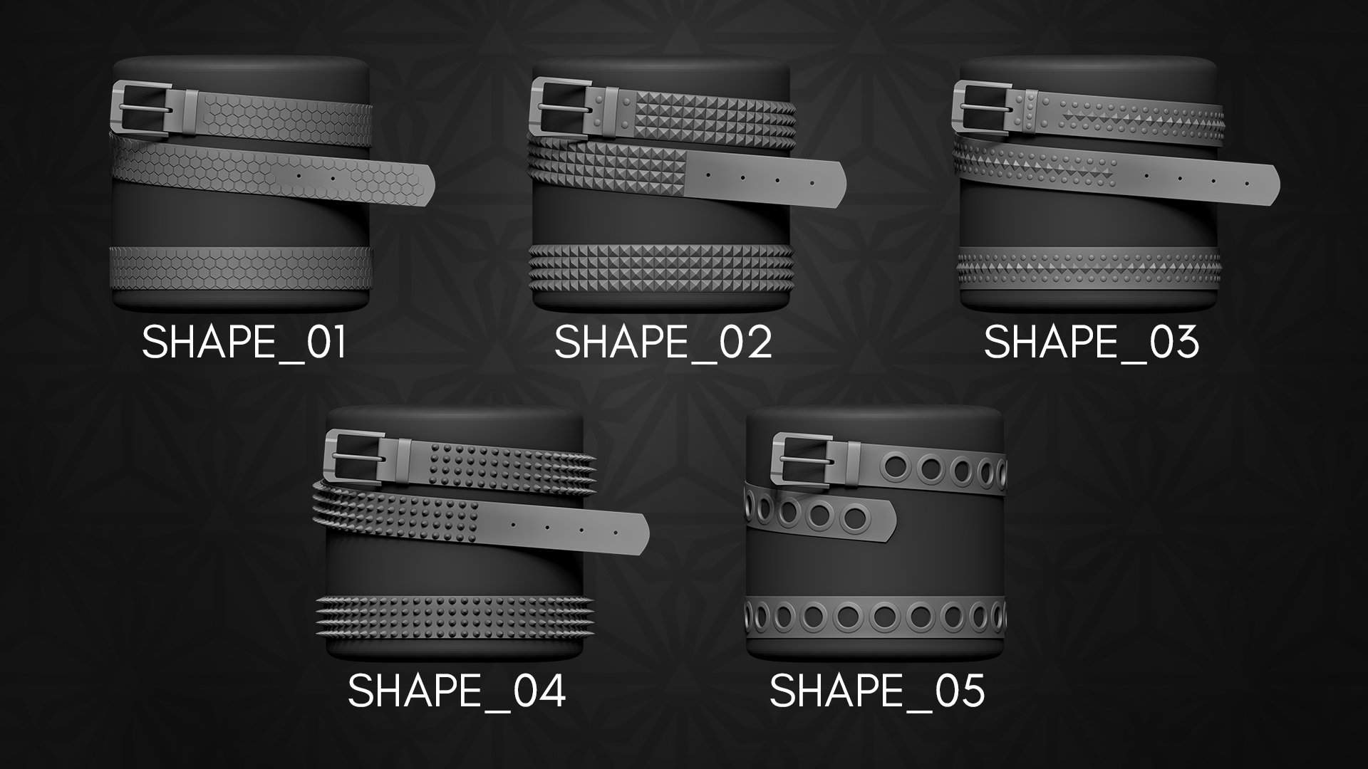 Leather Belts IMM Brush-S3ART Store