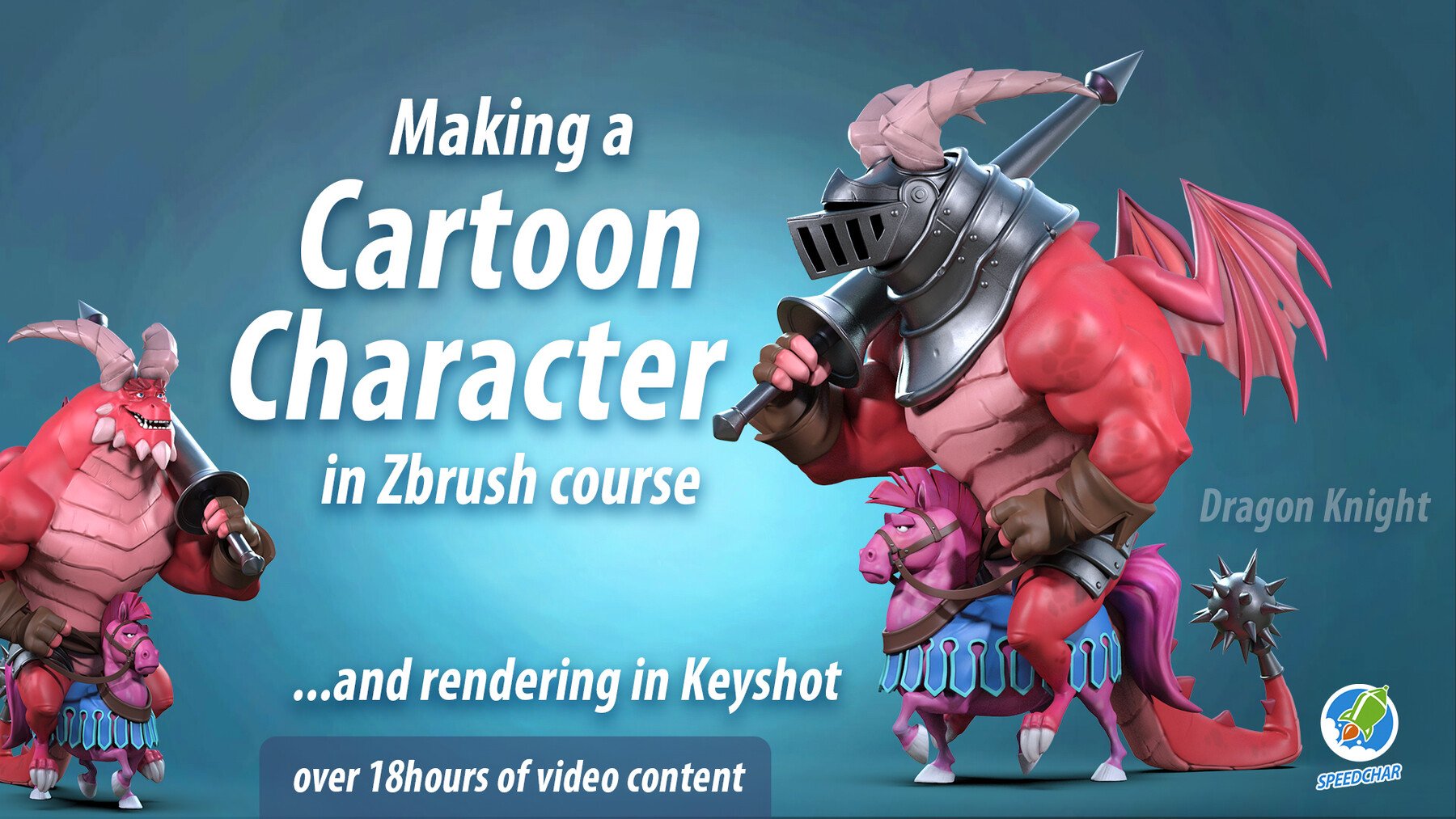 Course of Making a Cartoon Character in ZBrush