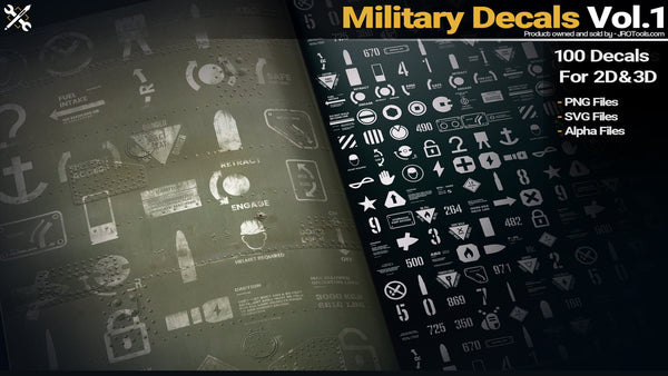 Military Decals Vol.1