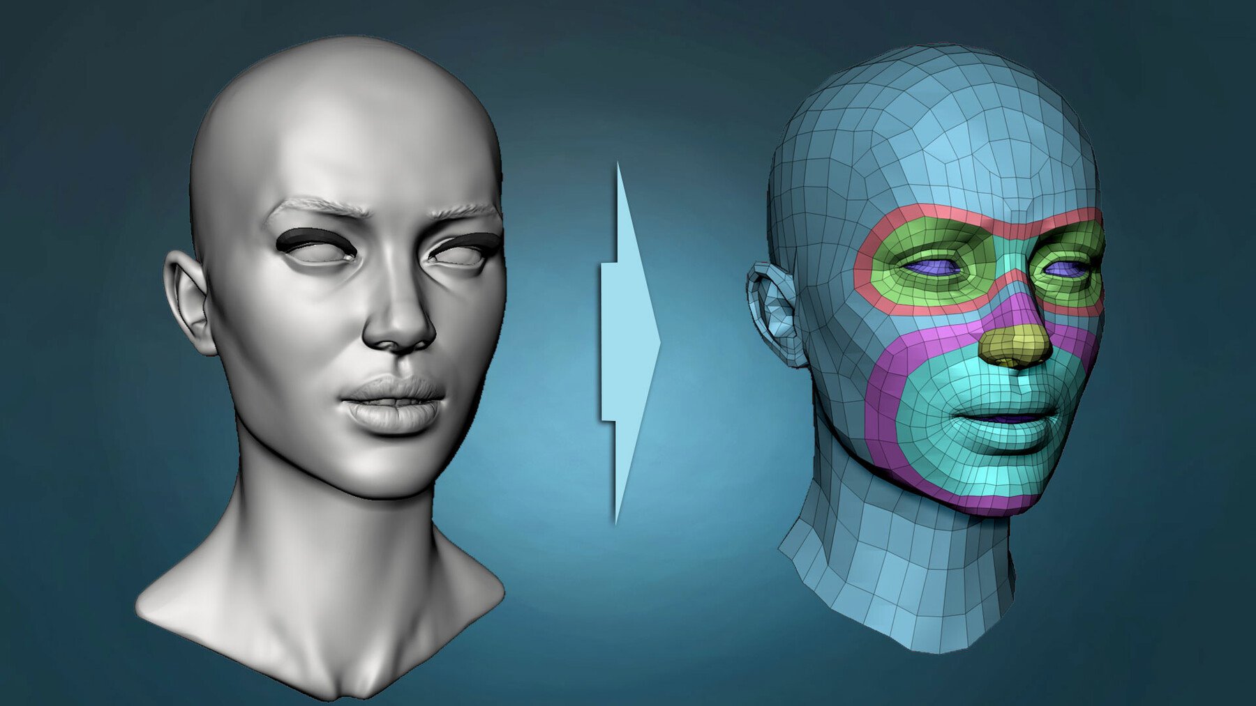 Retopology and UVs in 3Ds Max Course for Absolute Beginners