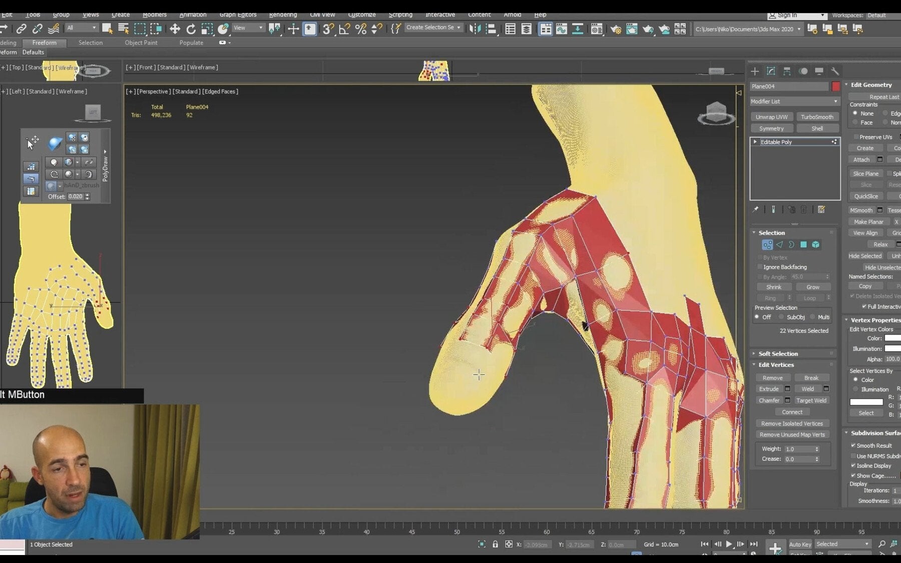Retopology and UVs in 3Ds Max Course for Absolute Beginners