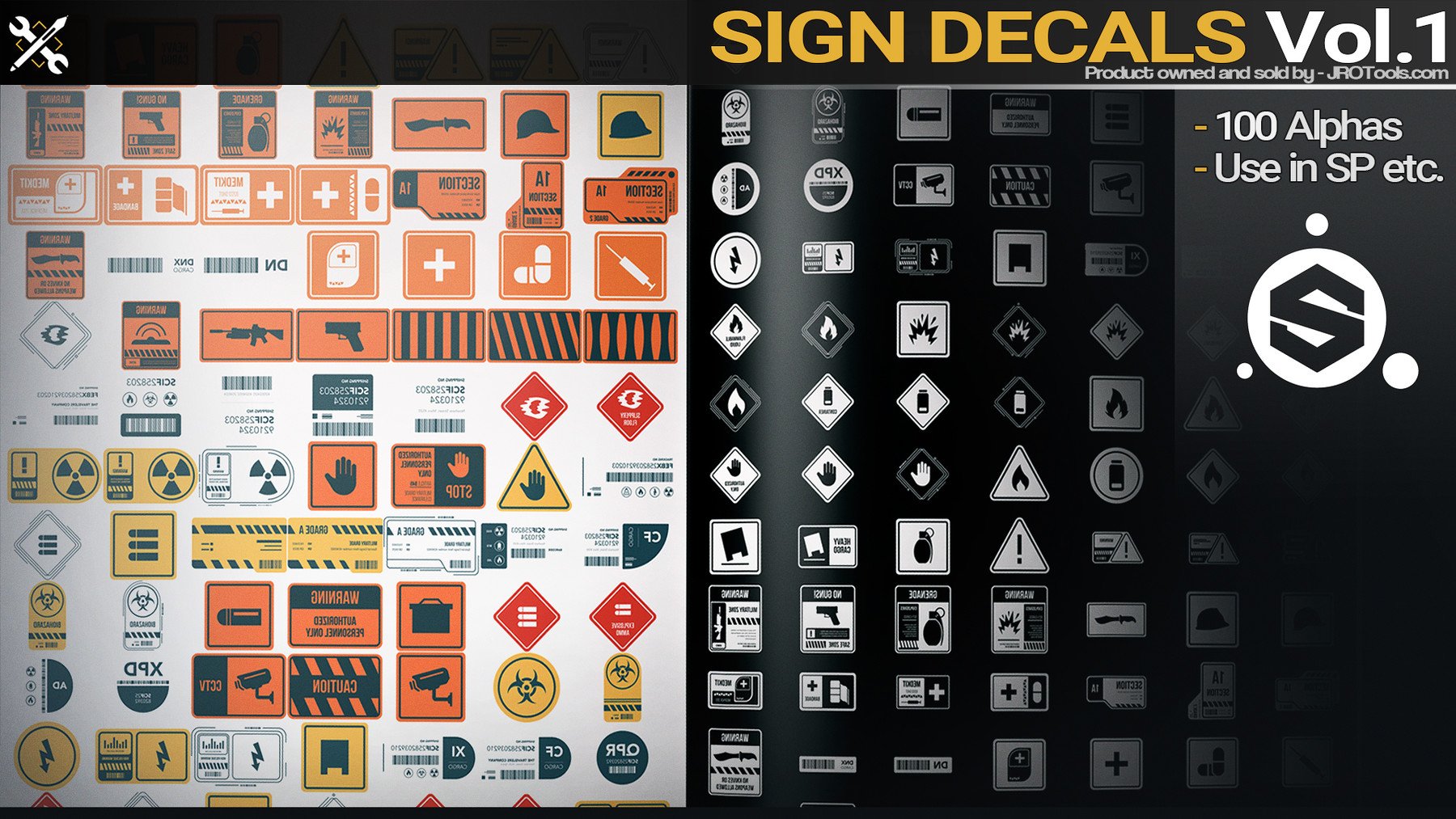 Sign Decals Vol.1