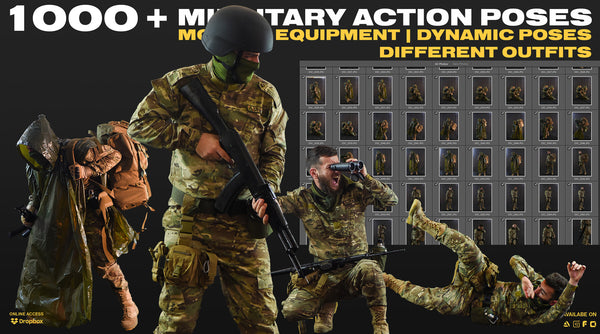 1000+ Modern Warfare Dynamic Action Poses