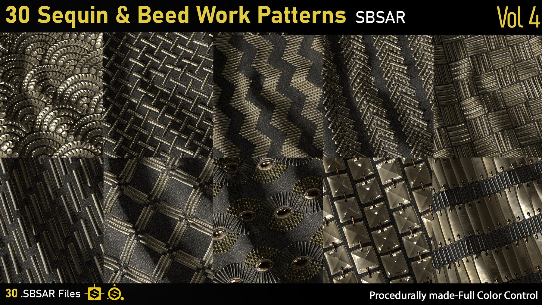 30 Sequin & Beed Work patterns-Vol4-SBSAR