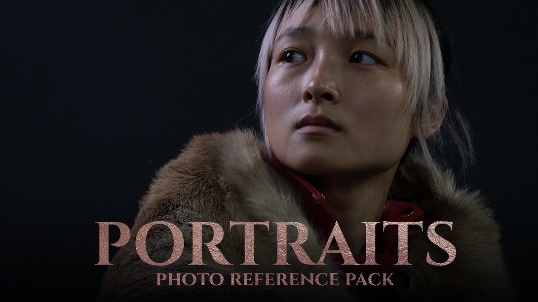 Portrait File Portraits Photo Reference Pack +255 JPEGs – S3ART Store