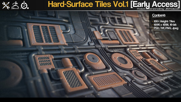 Hard-Surface Tiles Vol.1 [Early Access]