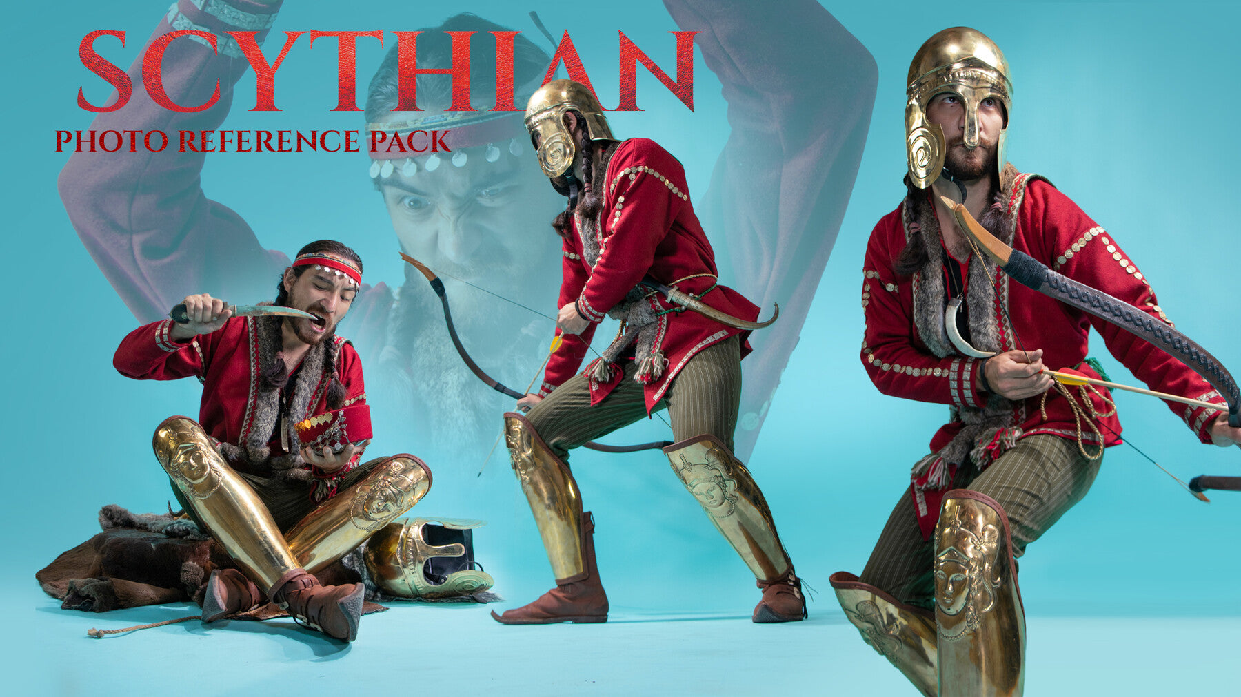 Scythian vol. 1 Photo Reference Pack For Artists 501 JPEGs