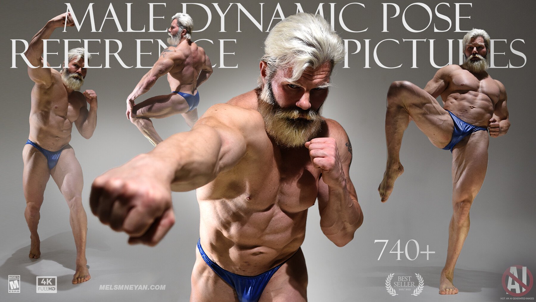 Male Dynamic Poses - Reference Pictures 740+