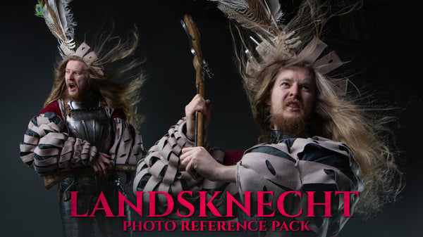 Landsknecht Photo Reference Pack For Artists 460+ JPEGs