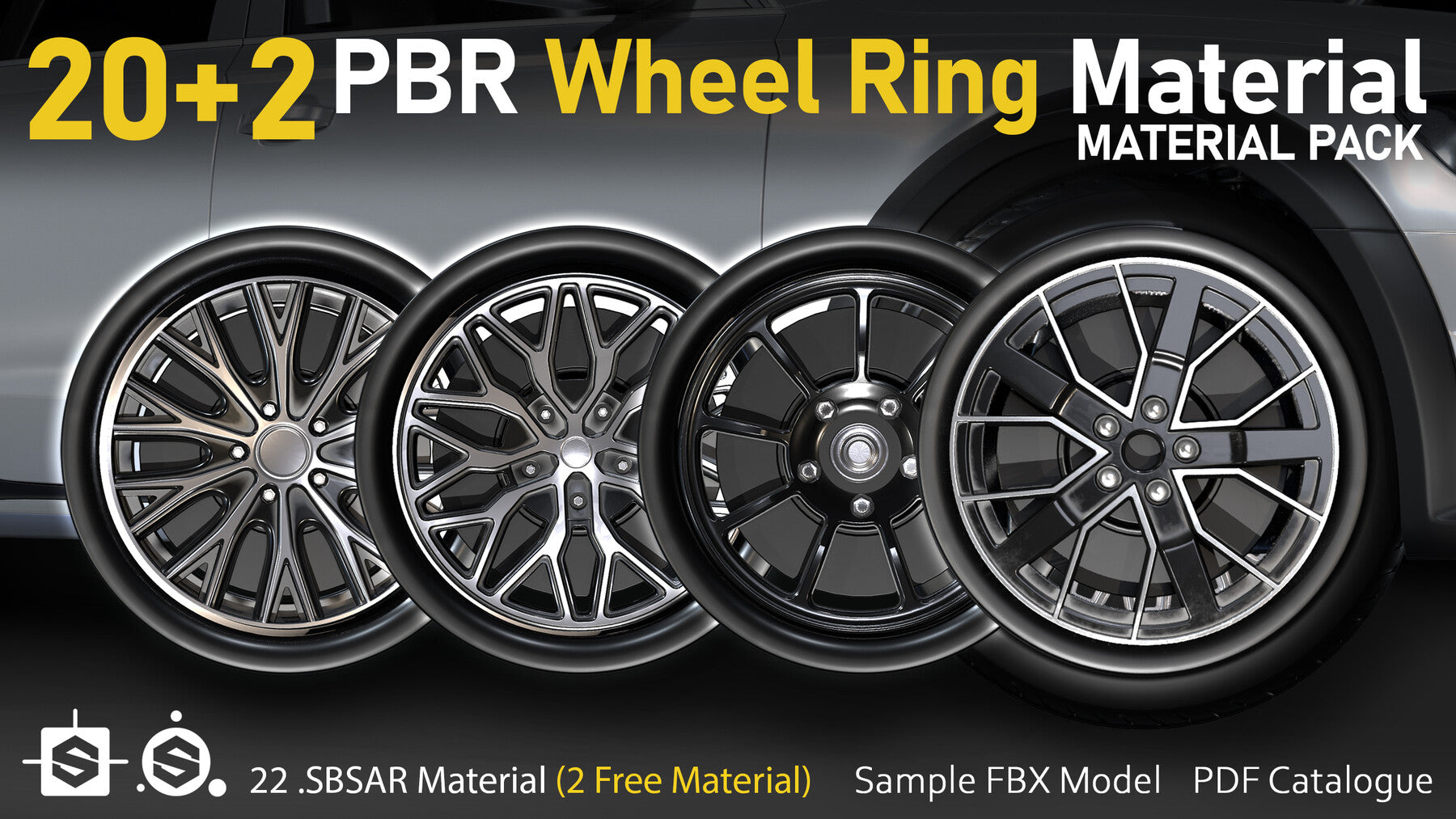 20+2 PBR Wheel Ring Material