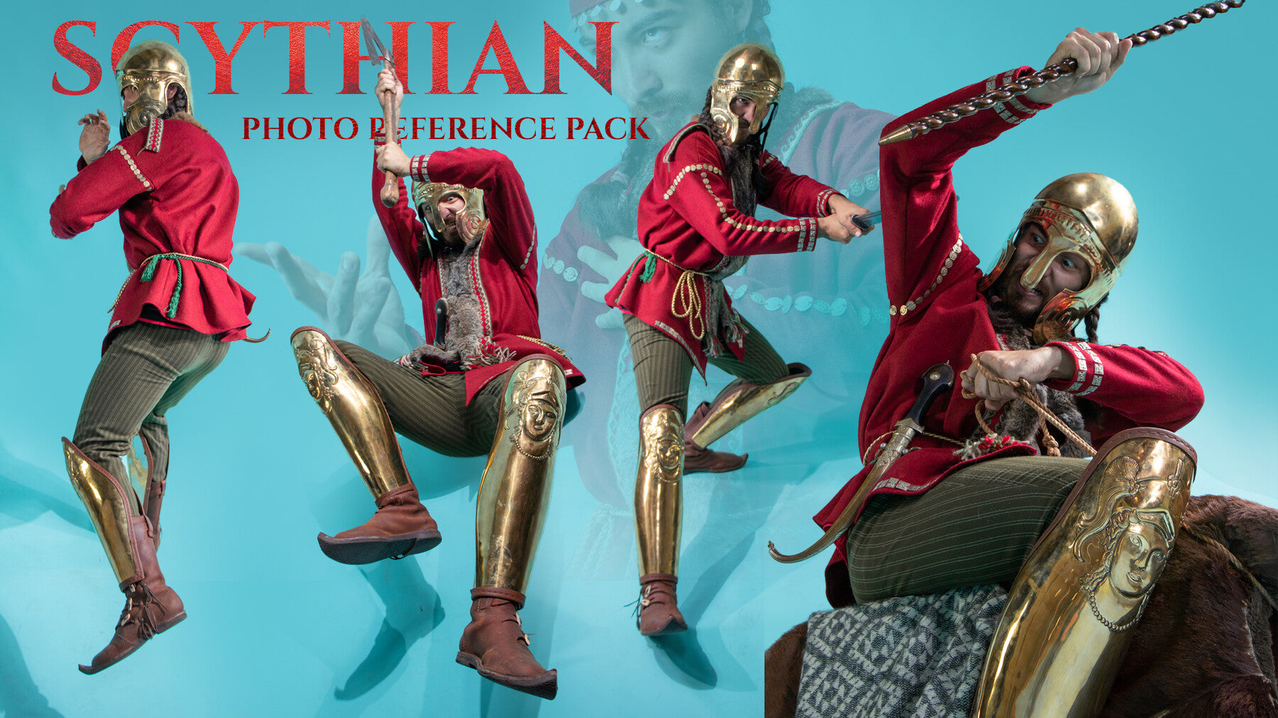 Scythian vol. 1 Photo Reference Pack For Artists 501 JPEGs