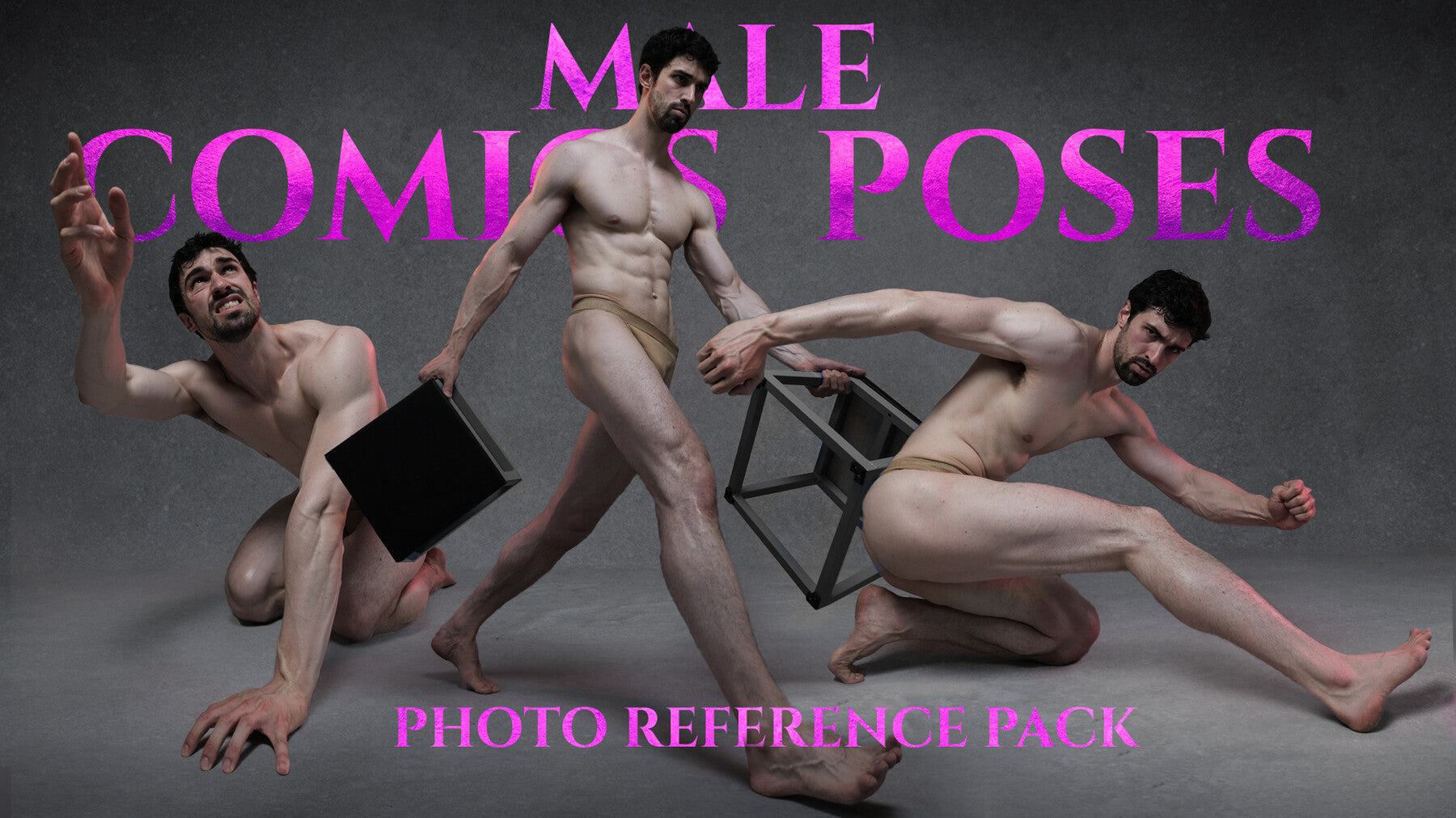 A Male Comics Poses Photo Reference For Artists 532 JPEGs