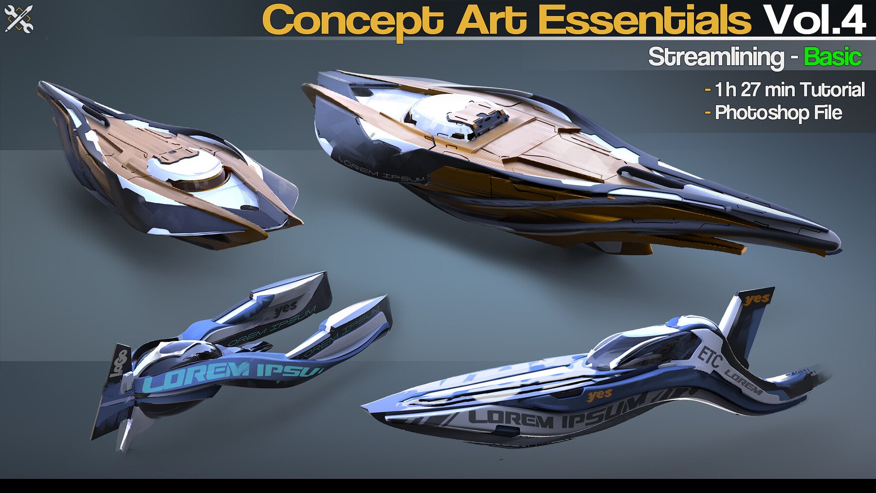 Concept Art Essentials Collection Vol.1-12