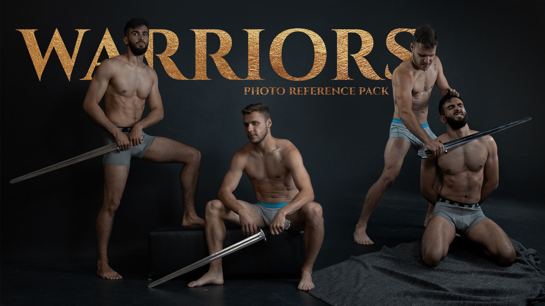 Warriors photo reference pack pt.1