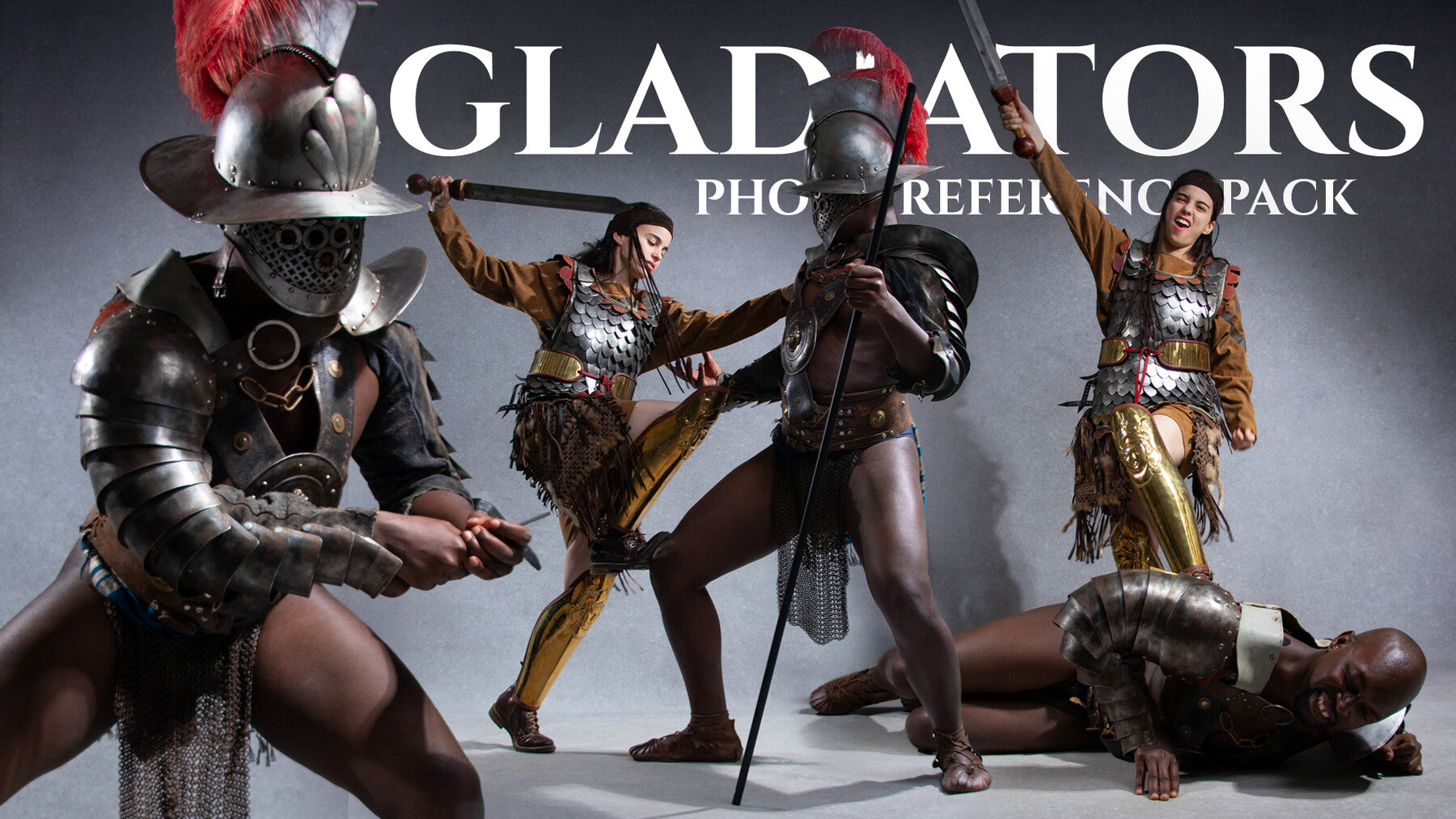 Gladiators- Photo Reference Pack For Artists 323 JPEGs