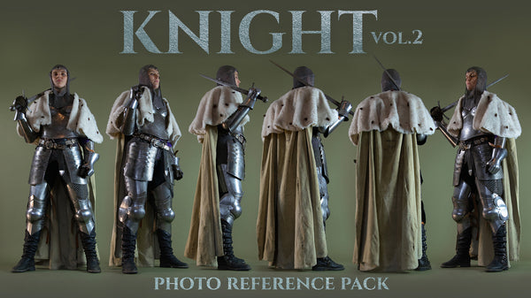 Knight vol. 2 Photo Reference Pack +370 JPEGs
