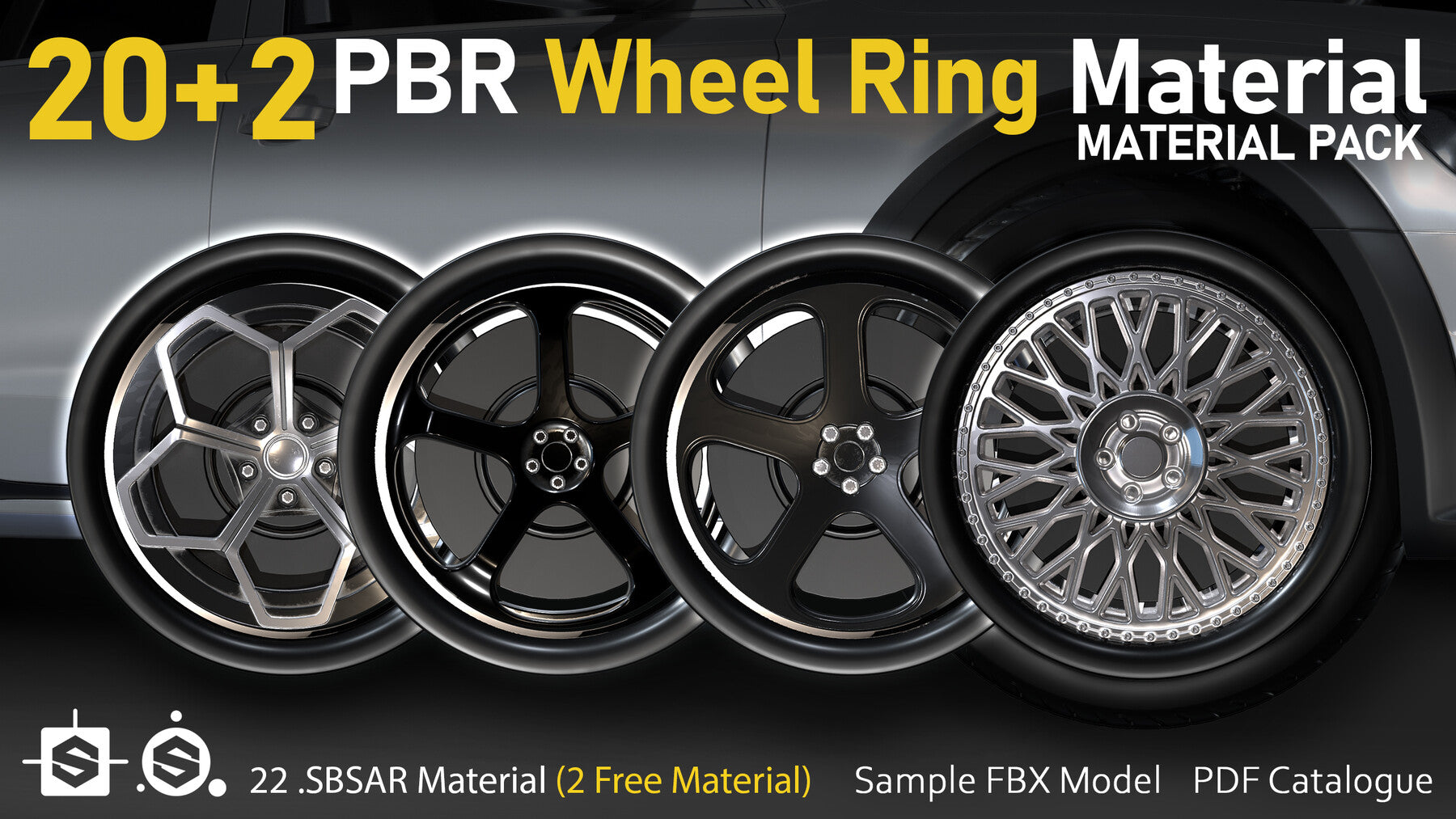 20+2 PBR Wheel Ring Material