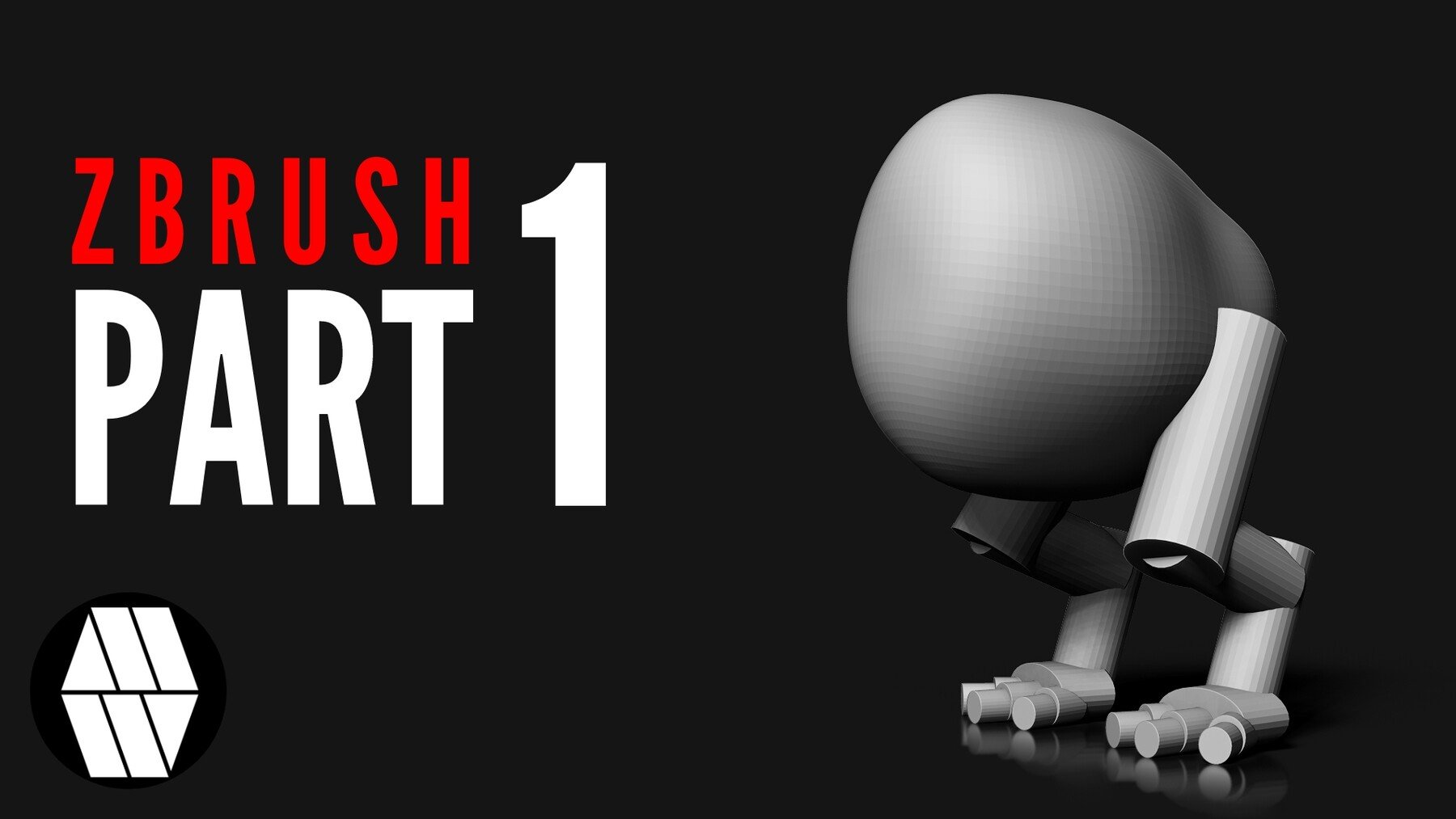 MLW_Creative - ZBRUSH Creature Sculpting FULL TUTORIAL