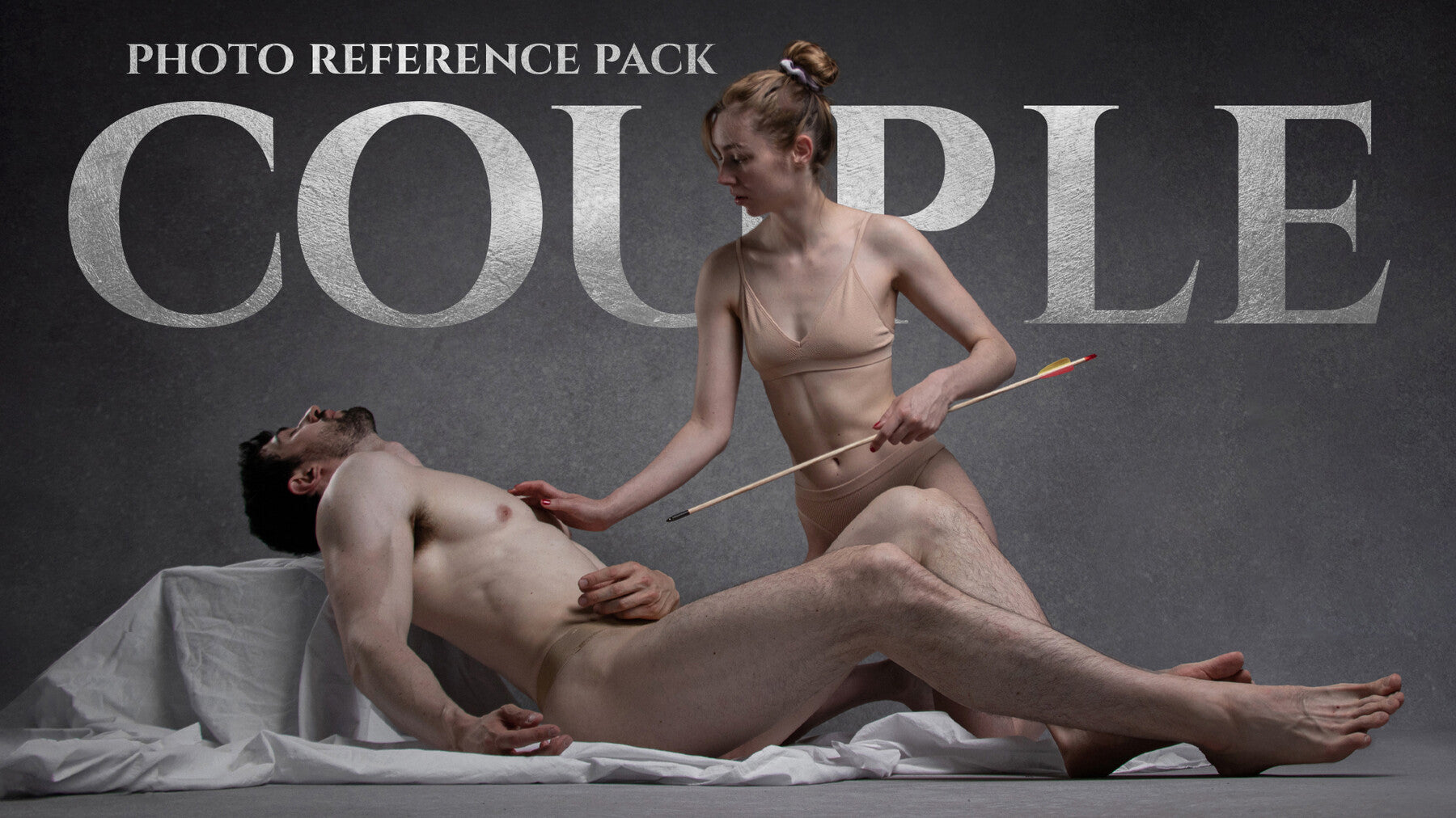 Couple Photo Reference Pack For Artists 341 JPEGs