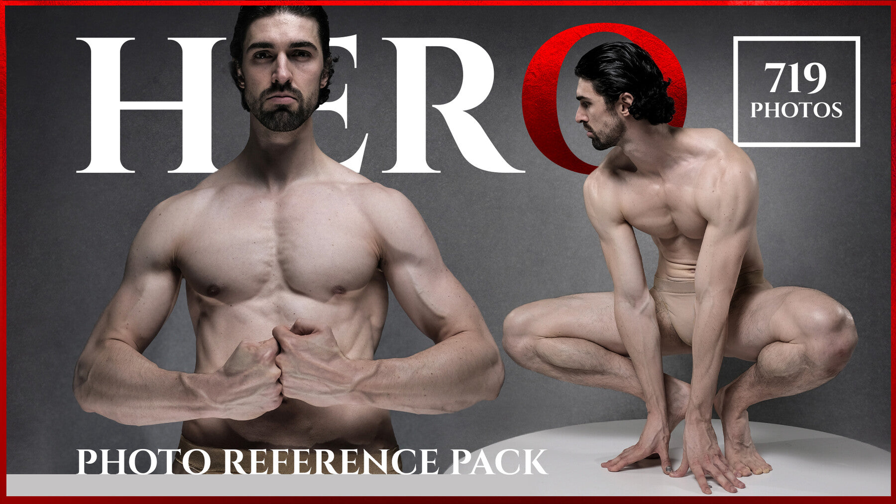 A Hero Photo Reference Pack For Artists 719 JPEGs