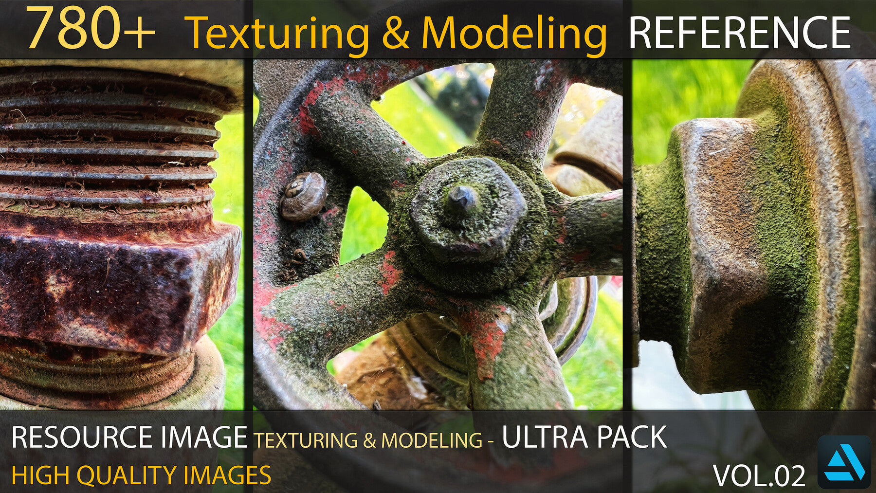 780+ Texturing & Modeling Reference Ultra Pack- VOL 02 – S3ART Store