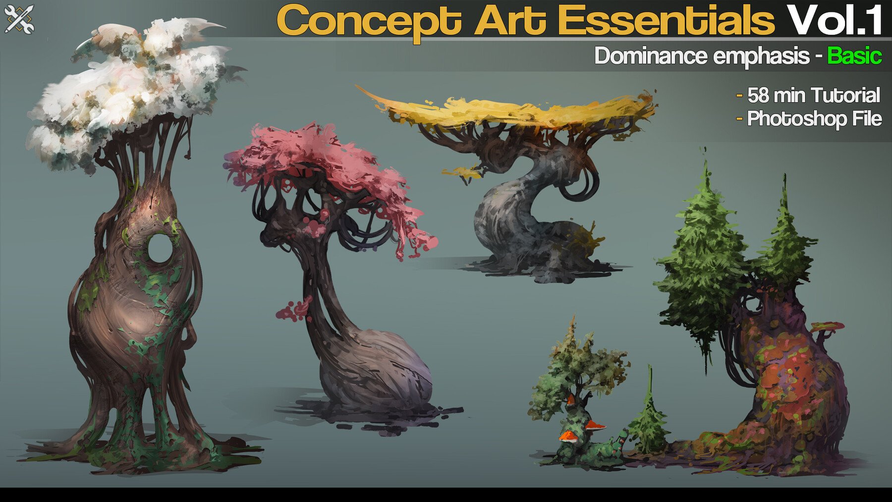 Concept Art Essentials Collection Vol.1-12