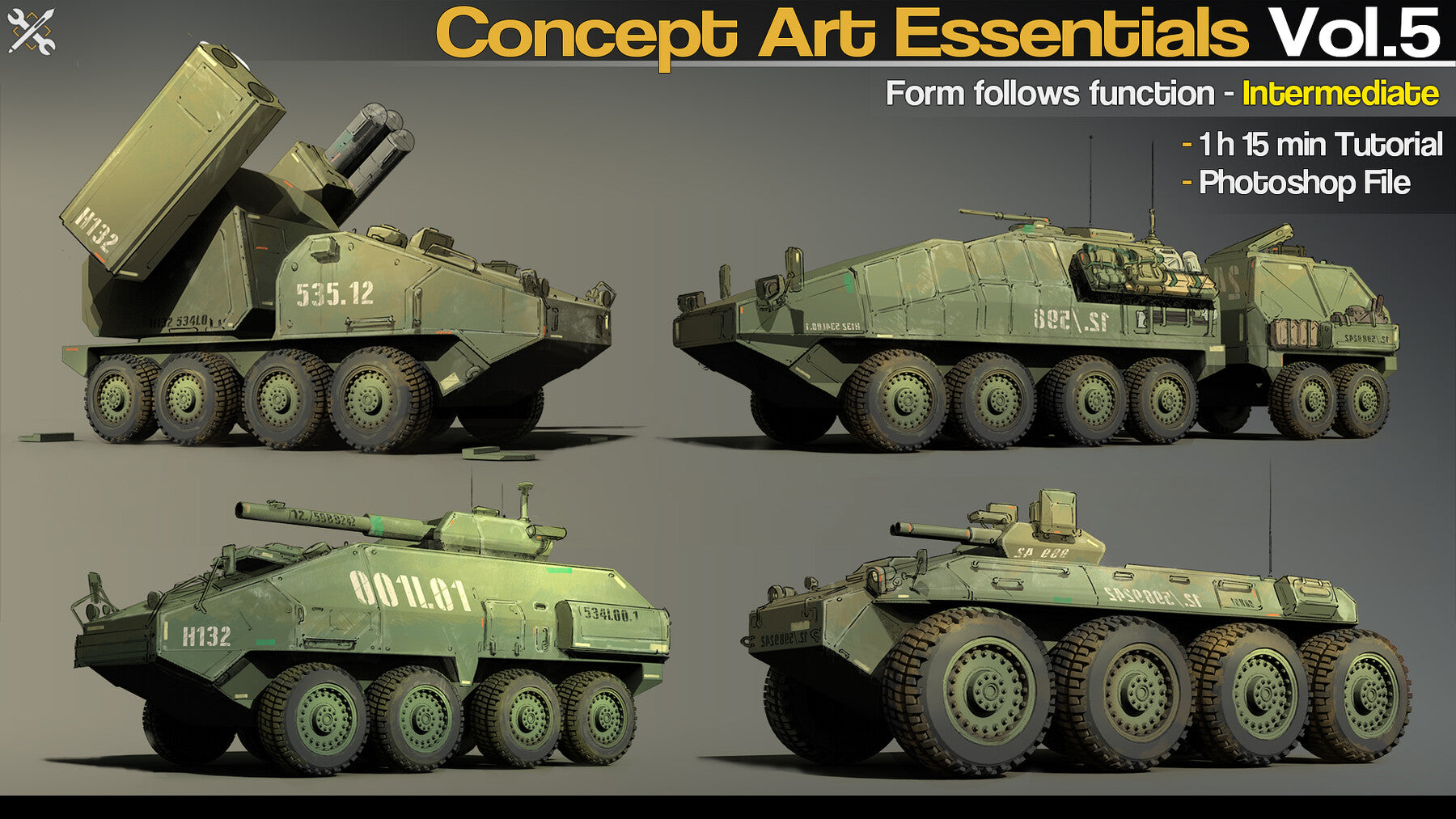 Concept Art Essentials Collection Vol.1-12