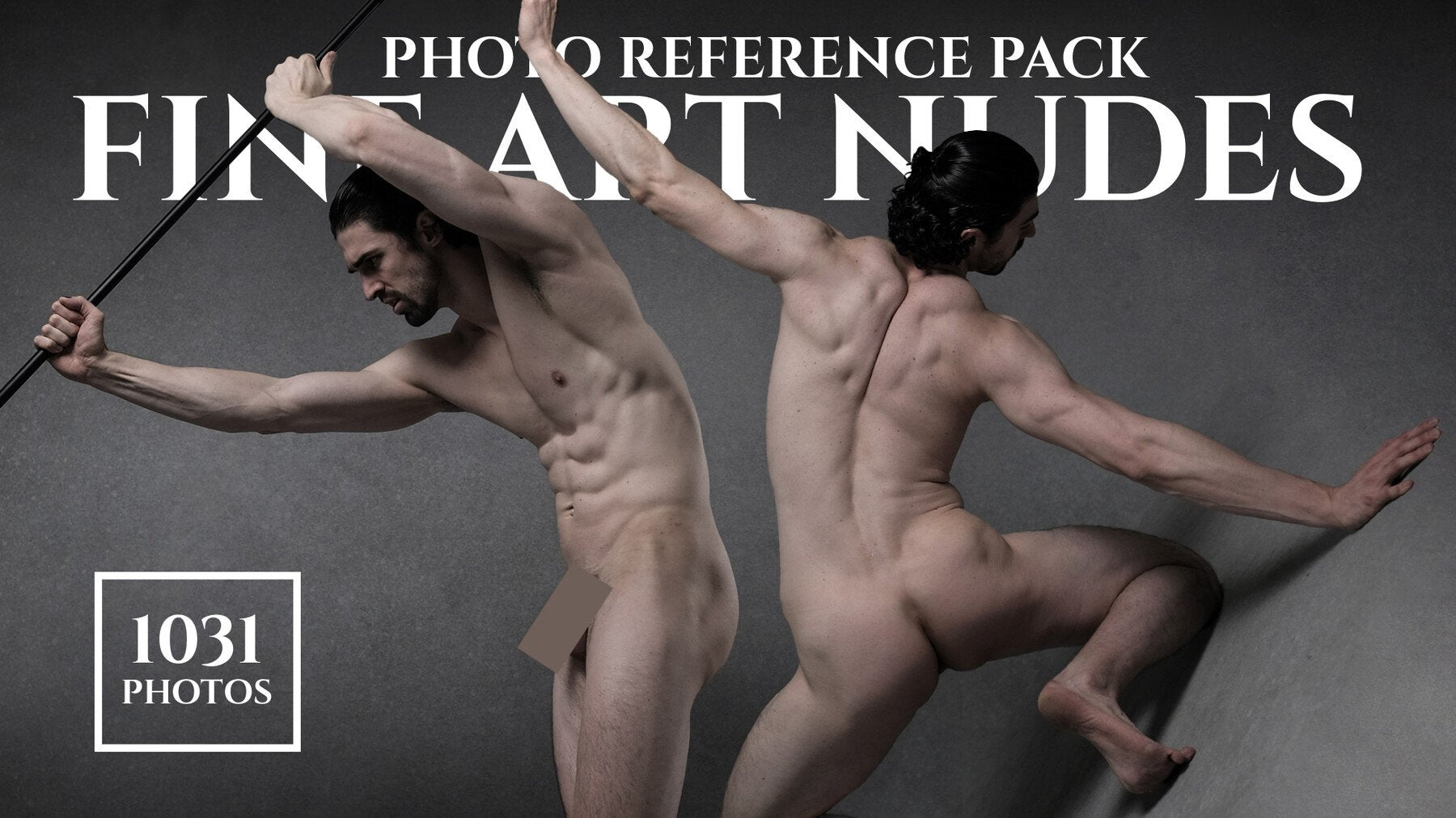 Fine Art Male Nudes - Reference Pack For Artists