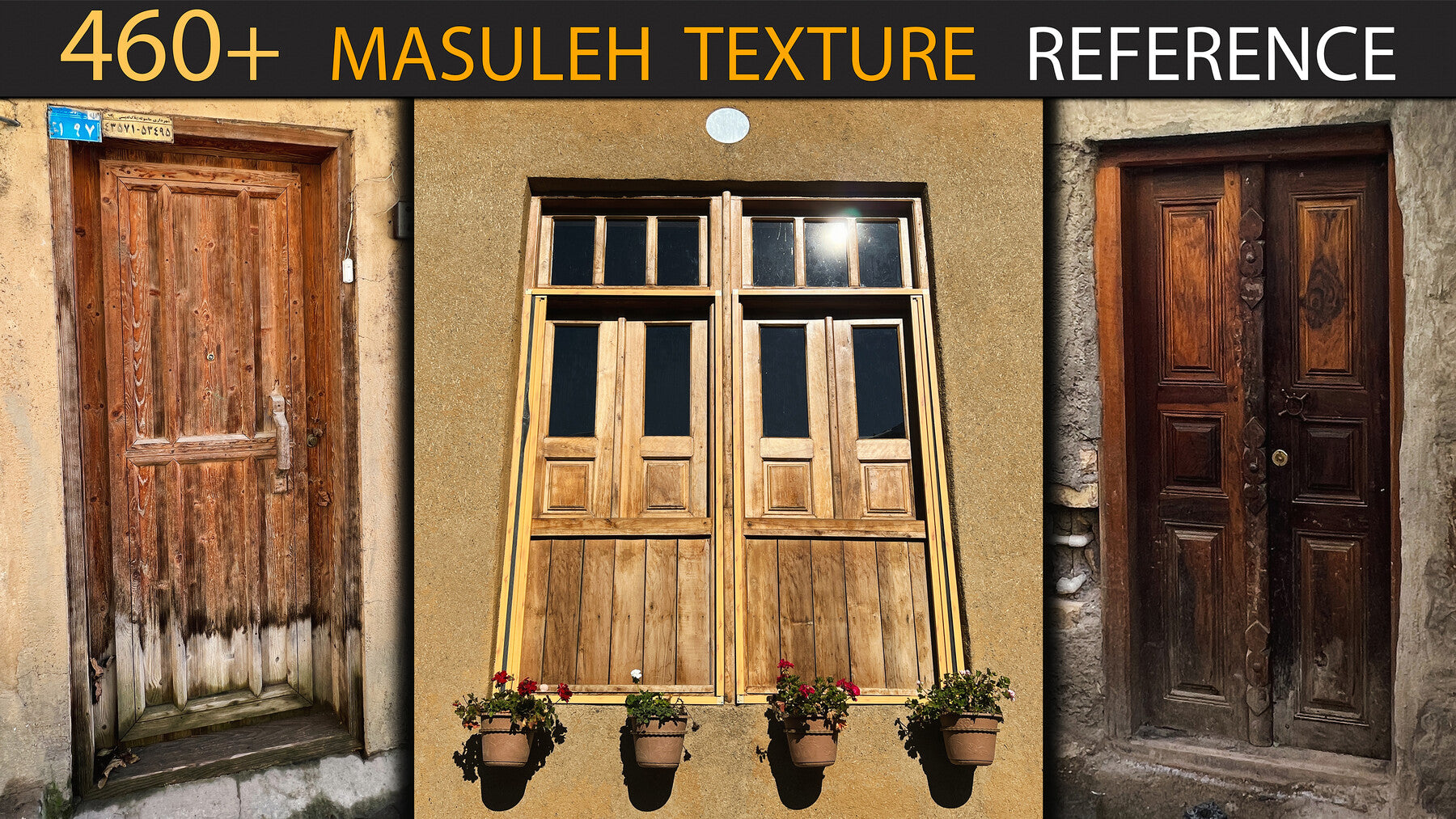 460+ Masuleh Texturing & Modeling Reference - Village