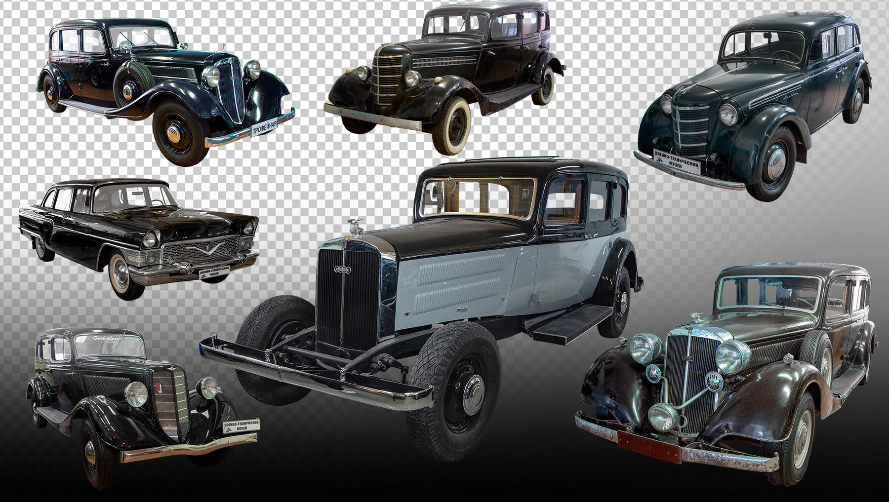 100 PNG Cutout Vehicle Reference Pictures