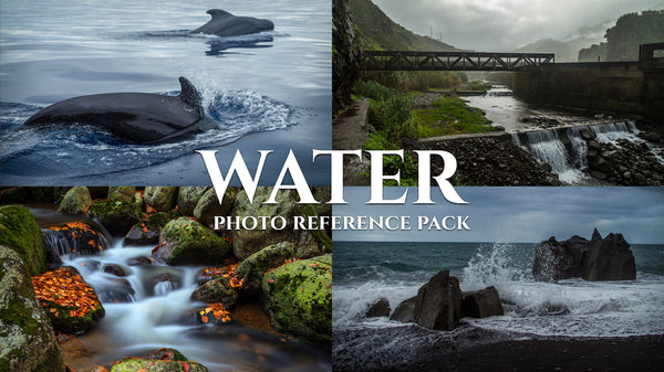 Water -Photo Reference Pack For Artists 437 JPEGs